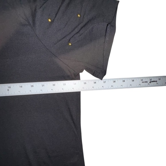 NWT Black T-Shirt with Red Glitter Lips Plus 4X - Picture 9 of 14